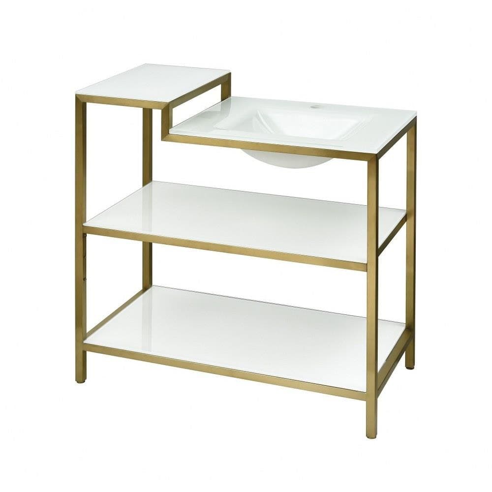 Argun Console Table 34 Inch Tall and 18 Inch Wide by ELK Home - V-ARGUN-36SG